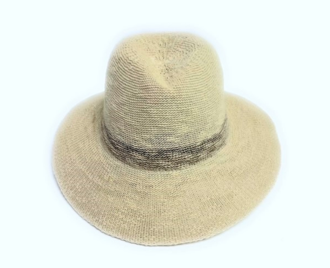 HAT FEDORA COTTEN CREAM