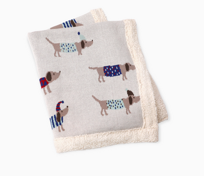 BLANKET SHERPA DACHSHUND DOG #79158