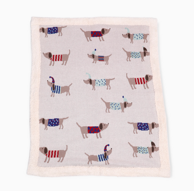 BLANKET SHERPA DACHSHUND DOG #79158