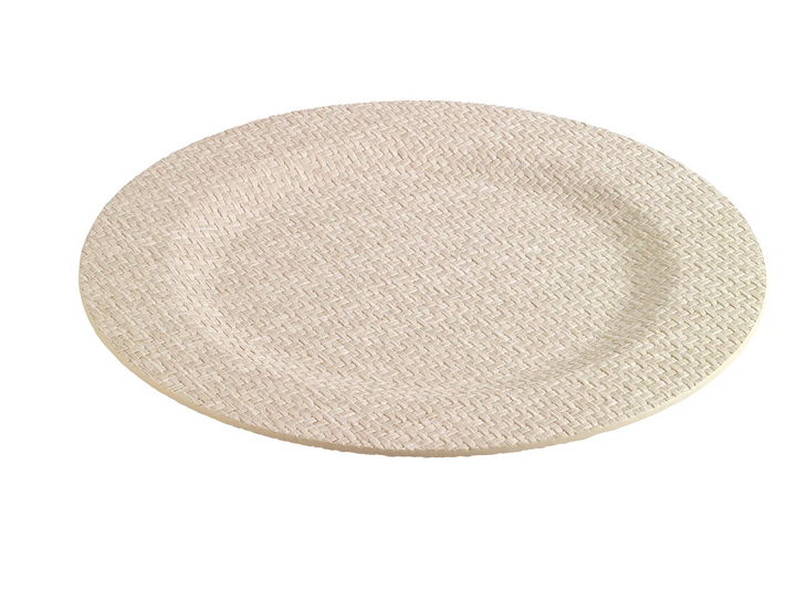 CHARGER PLATE WICKER