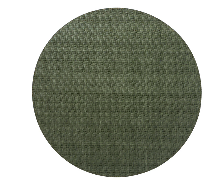 PLACEMAT WICKER ROUND
