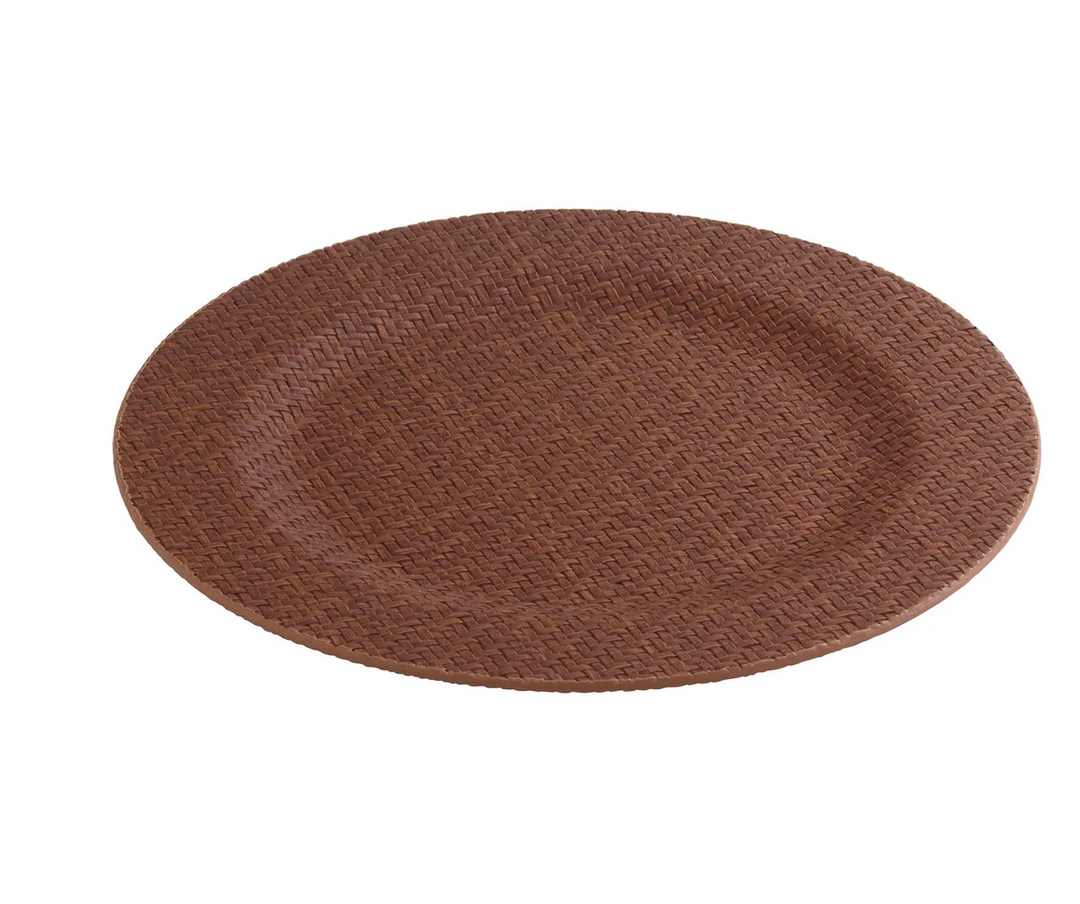 CHARGER PLATE WICKER