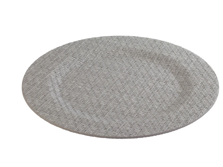 CHARGER PLATE WICKER