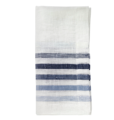 NAPKIN STRIPE LOGAN (Beige or Blue)
