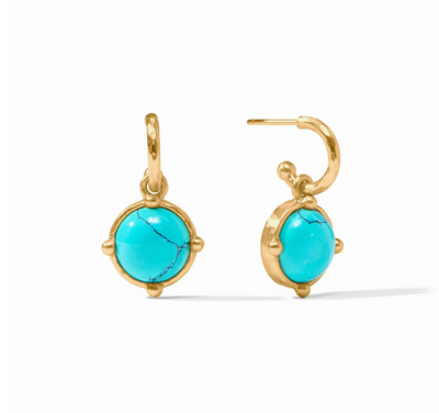 EARRING HOOP&CHARM HONEYBEE