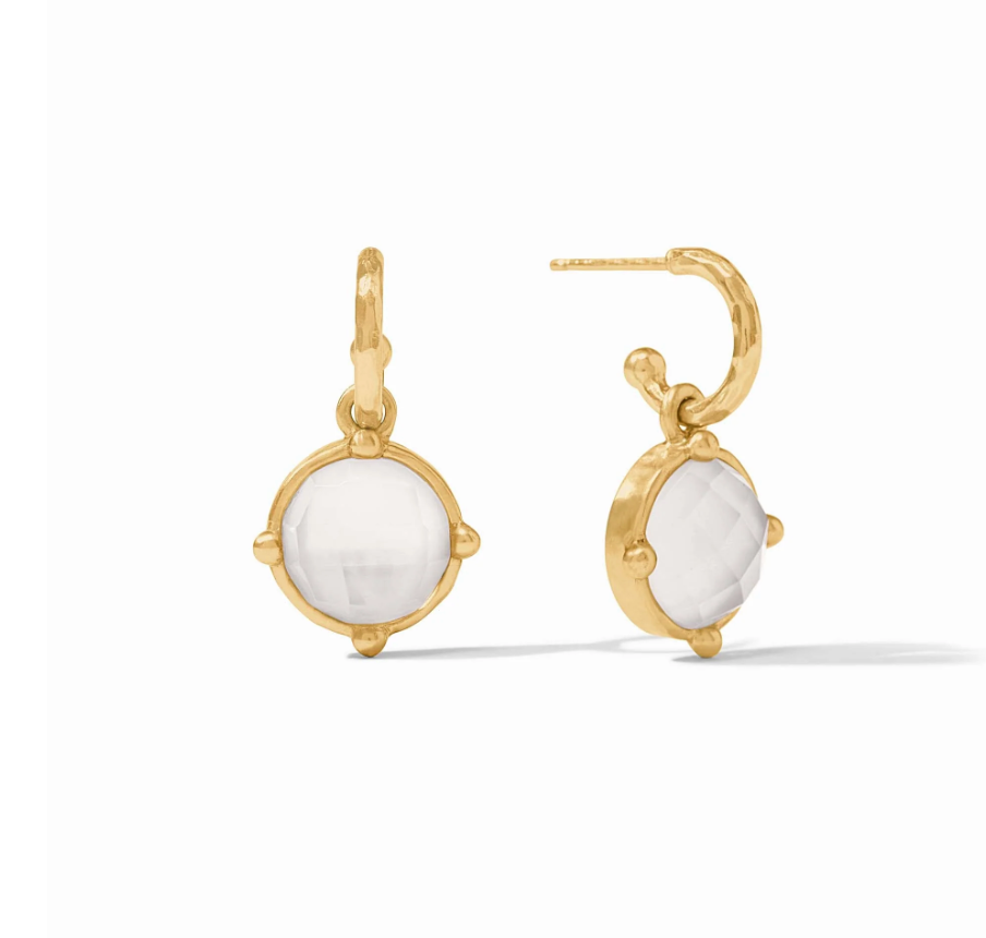 EARRING HOOP&CHARM HONEYBEE