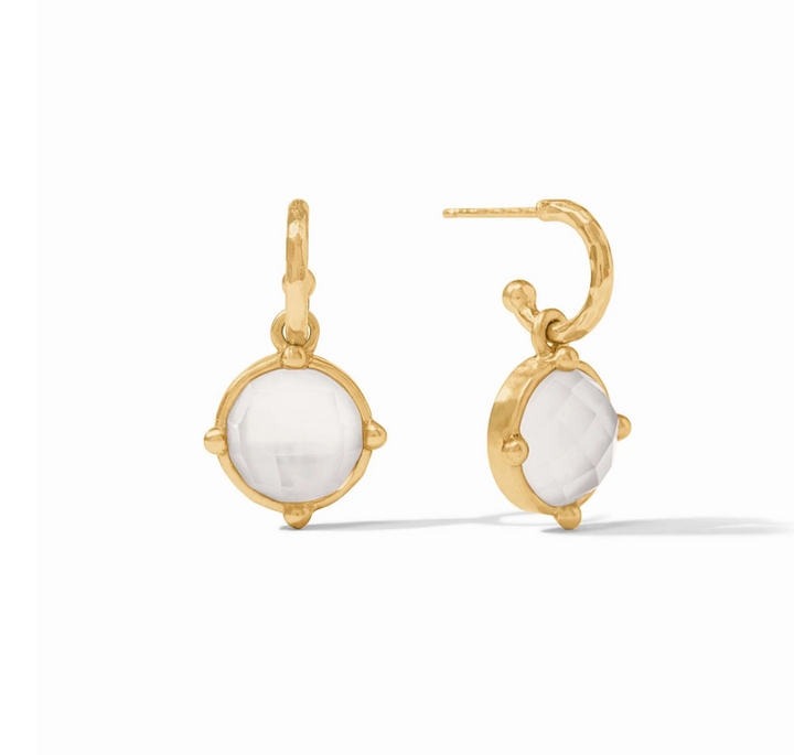 EARRING HOOP&CHARM HONEYBEE