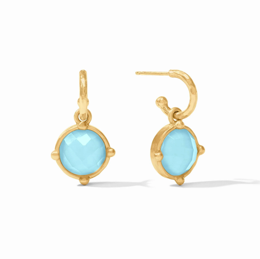 EARRING HOOP&CHARM HONEYBEE