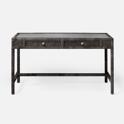 DESK SMOKE PEELED RATTAN #56904