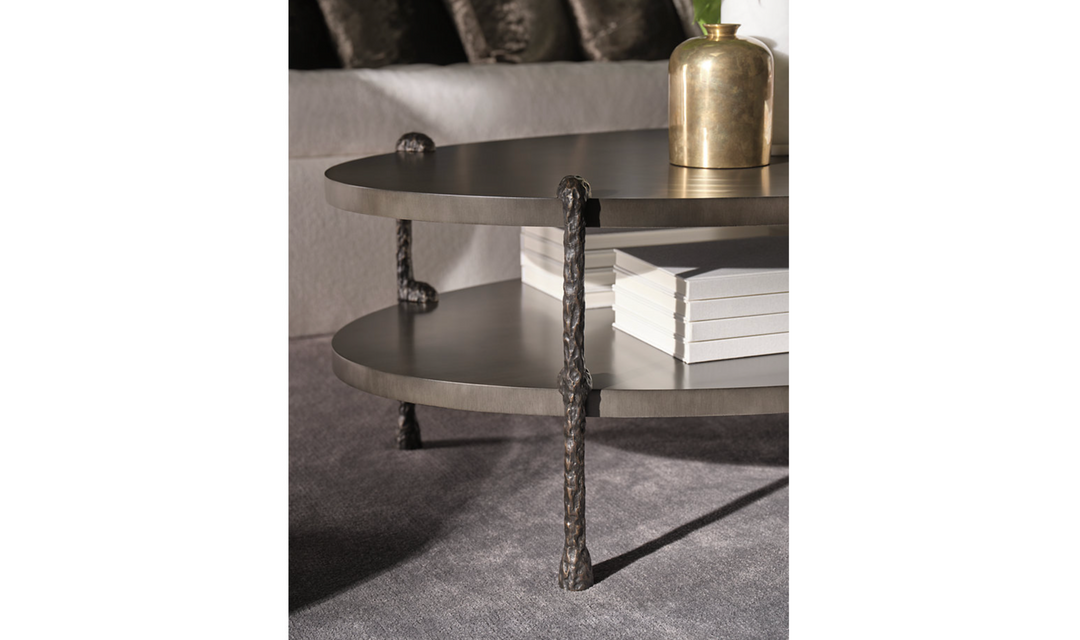 CRETE OVAL COCKTAIL TABLE