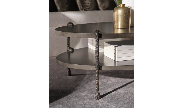 CRETE OVAL COCKTAIL TABLE