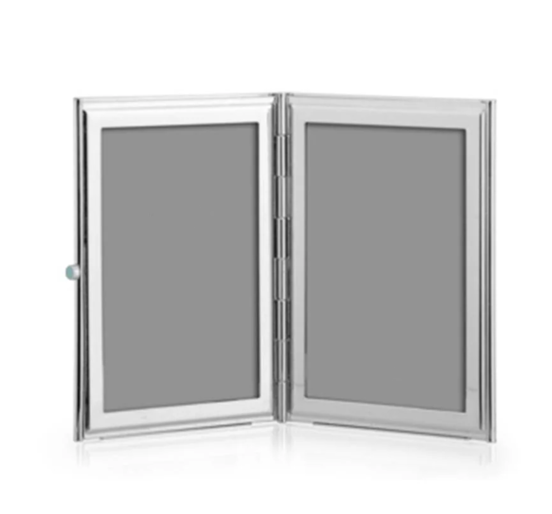 FRAME WHITE&SILVER PLATE TRAVEL