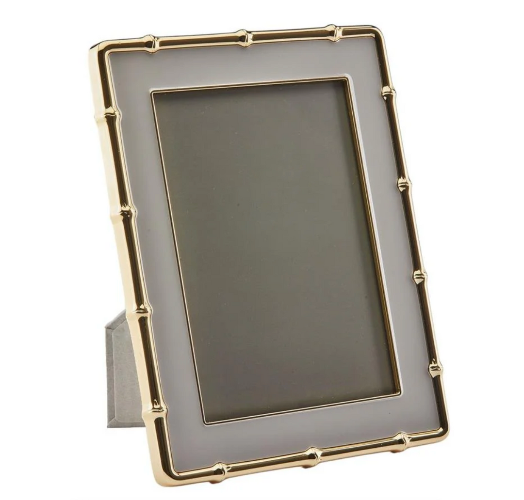 FRAME CHIFFON & GOLD BAMBOO
