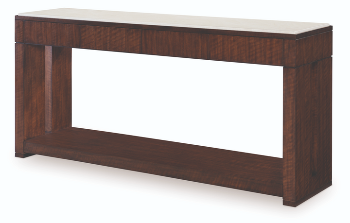 WARNER CONSOLE TABLE WITH STONE TOP