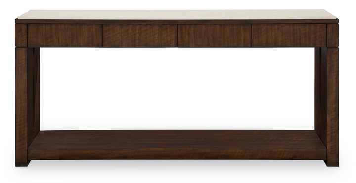 WARNER CONSOLE TABLE WITH STONE TOP