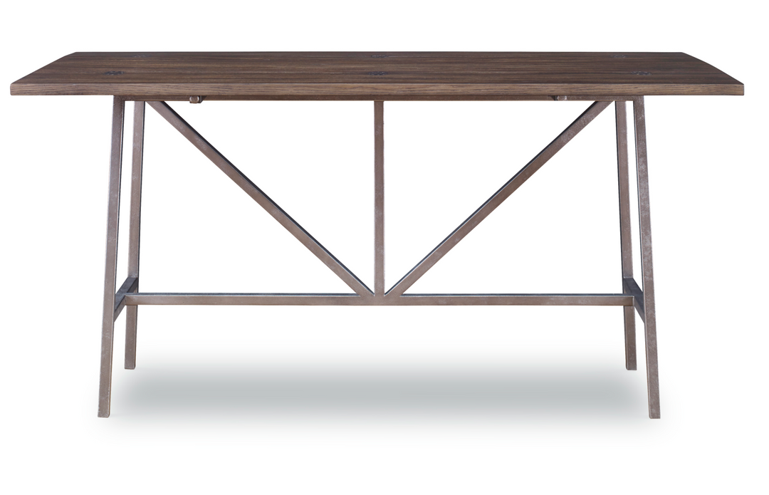 PHILLIP FLIP-TOP TABLE - BROWN RUSTIC