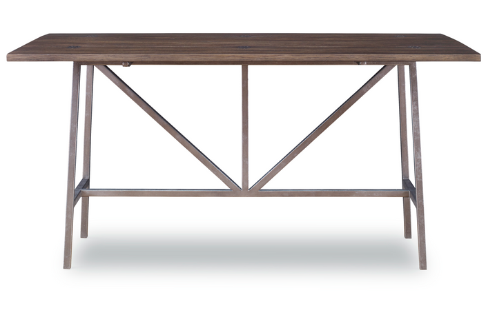 PHILLIP FLIP-TOP TABLE - BROWN RUSTIC
