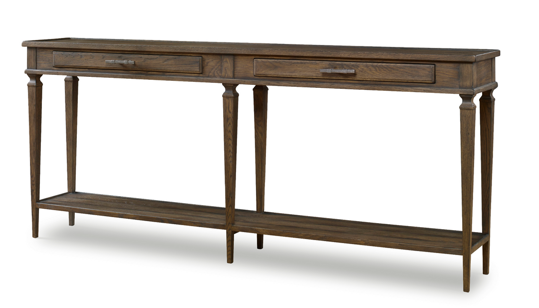 AIDEN CONSOLE TABLE - BROWN RUSTIC