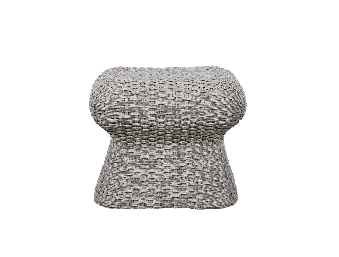 WARREN OUTDOOR OTTOMAN - GREY