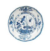SALAD PLATE 9" FAENZA WHITE & BLUE