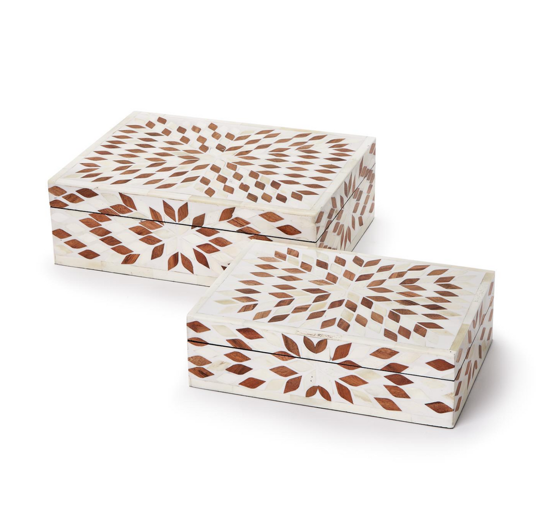 BOX RAFFLES BONE RESIN