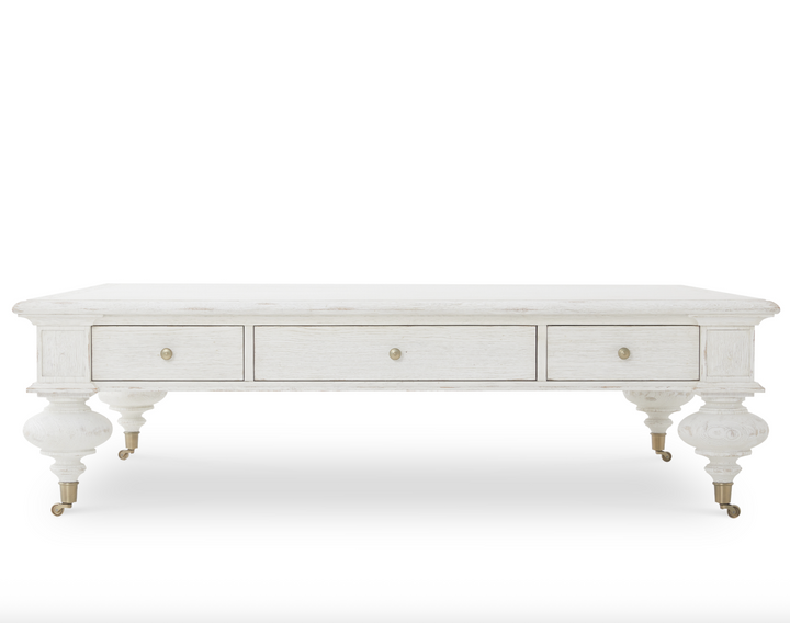 GRAND OAK COCKTAIL TABLE - WHITE