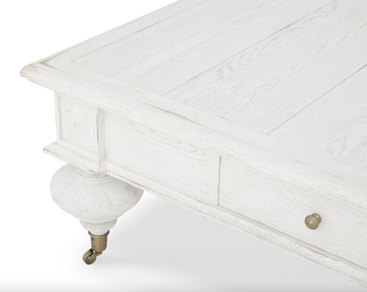 GRAND OAK COCKTAIL TABLE - WHITE