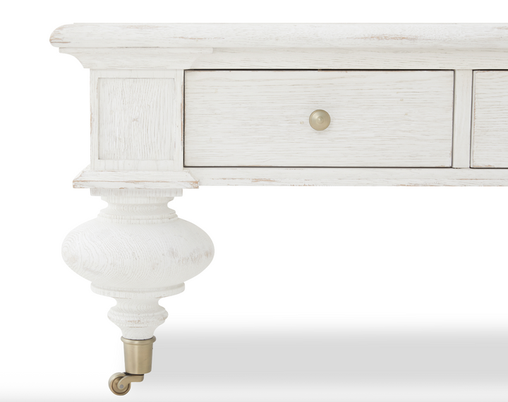 GRAND OAK COCKTAIL TABLE - WHITE