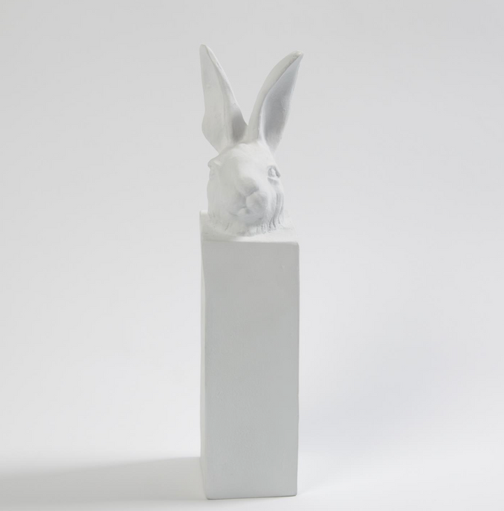 SCULPTURE RABBIT MATTE WHITE