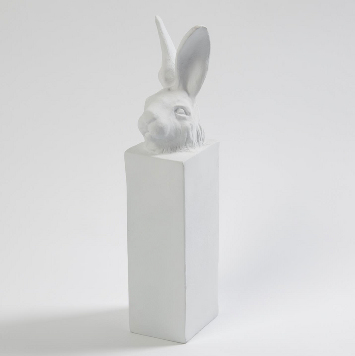 SCULPTURE RABBIT MATTE WHITE