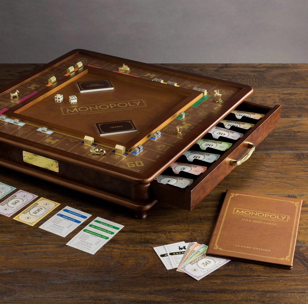 GAME MONOPOLY LUXURY EDITION