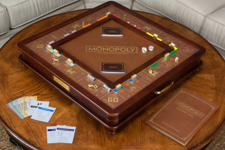 GAME MONOPOLY LUXURY EDITION