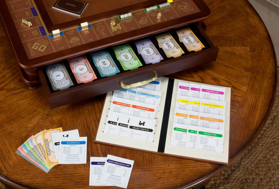 GAME MONOPOLY LUXURY EDITION