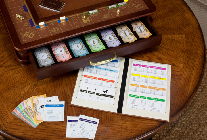 GAME MONOPOLY LUXURY EDITION