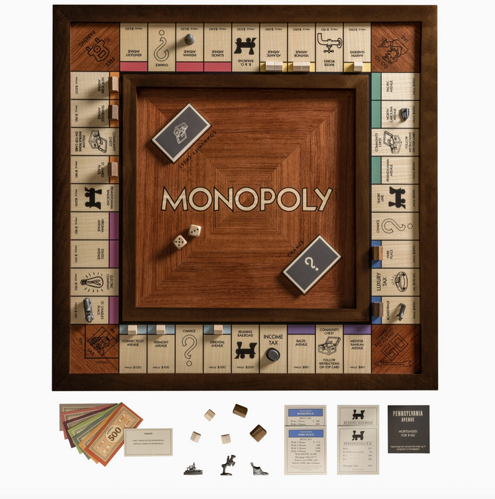 GAME MONOPOLY HEIRLOOMED EDITION