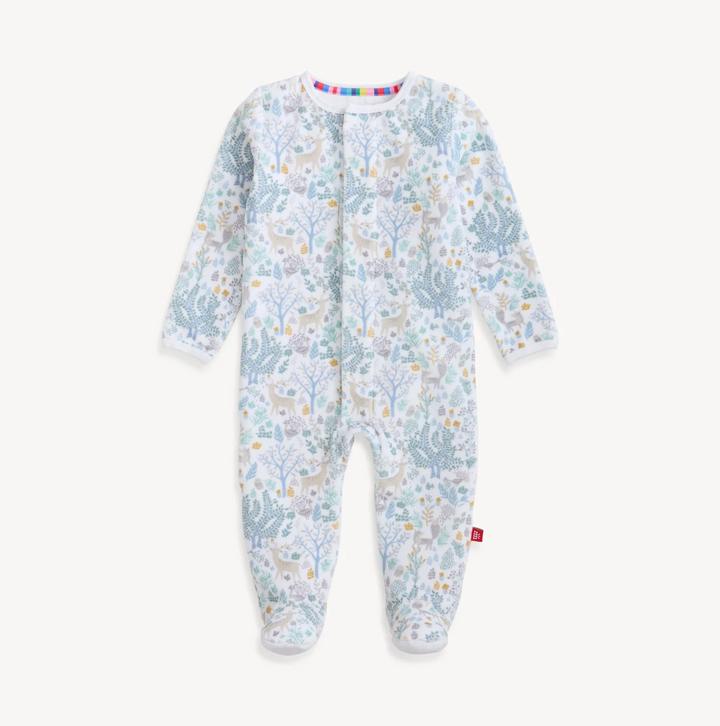 FOOTIE IMAGINE FOREST VELOUR