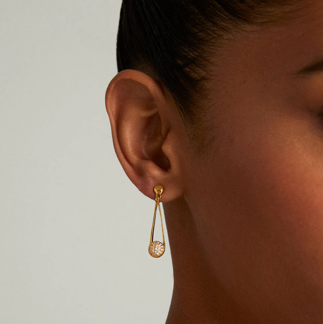 EARRINGS PETIT PAVE TINY IPANEMA #76267