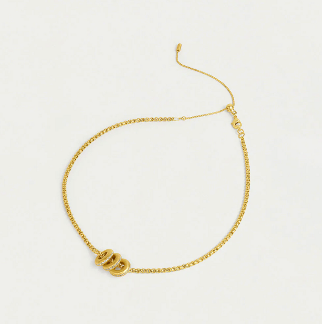 PENDANT NECKLACE DAUPHINE PAVE #78904