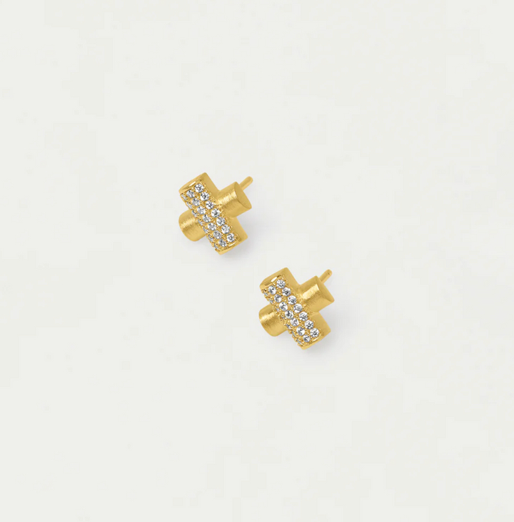 EARRINGS JULIETTE PAVÉ STUDS