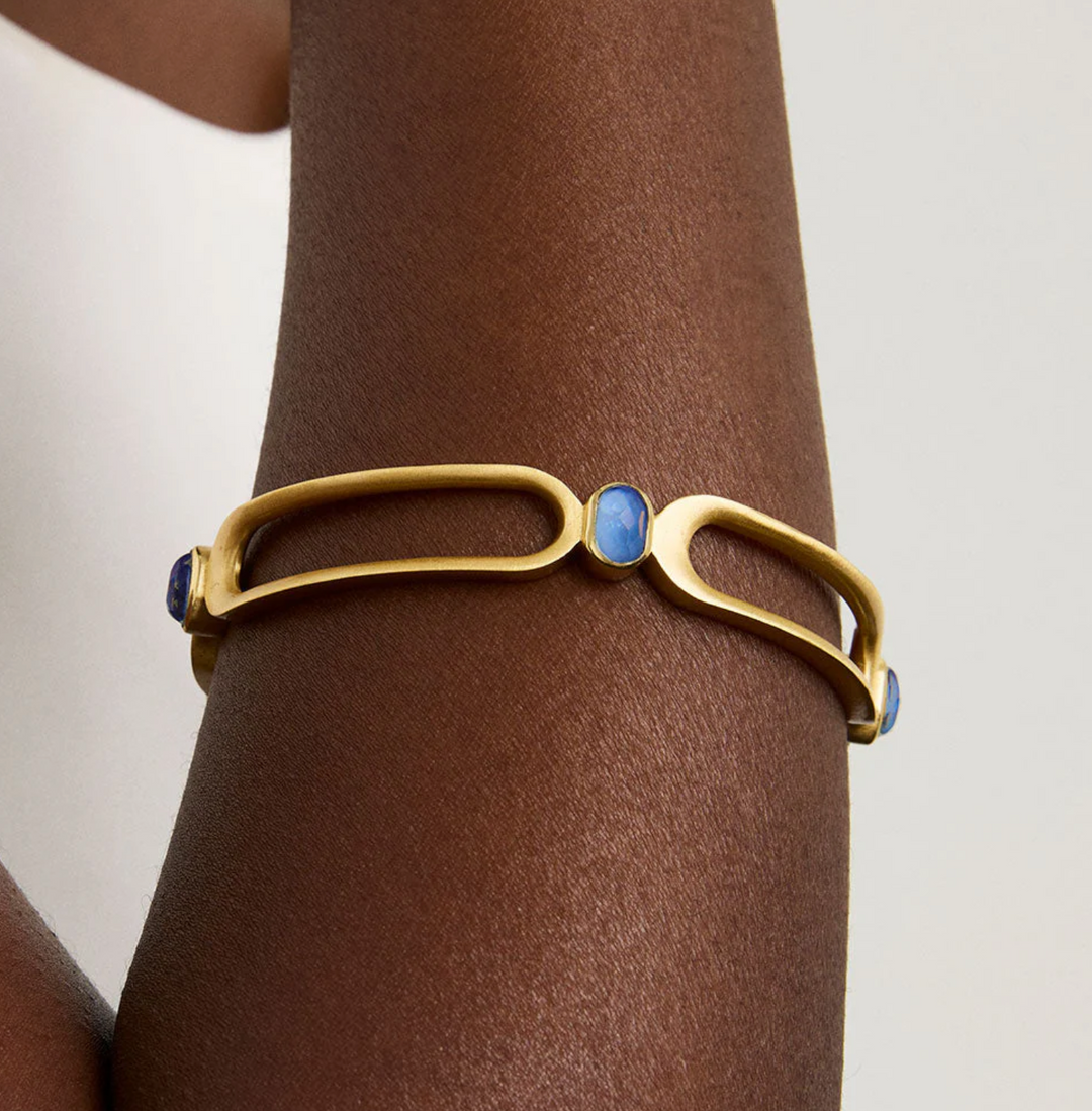 BANGLE BOWERY GEMSTONE