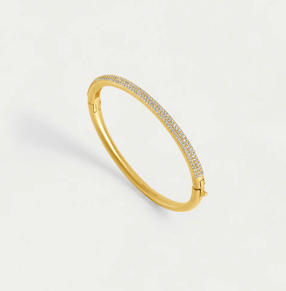 BANGLE HINGE SIGNATURE PAVE #64671