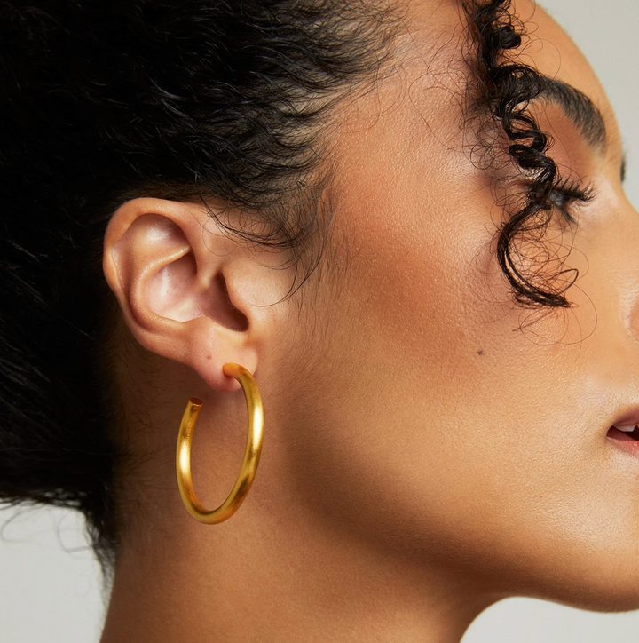 EARRINGS MIDI DUNE HOOPS #64664