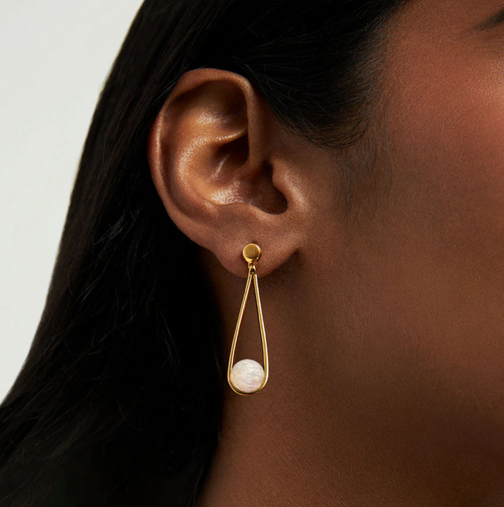 EARRINGS MINI IPANEMA MOONSTONE #65767