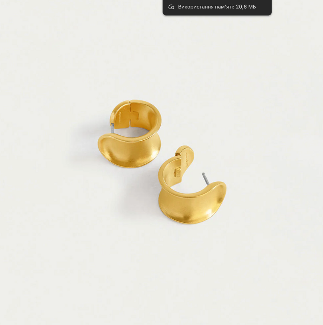 EARRINGS HOOPS SOL HUGGIE #66753