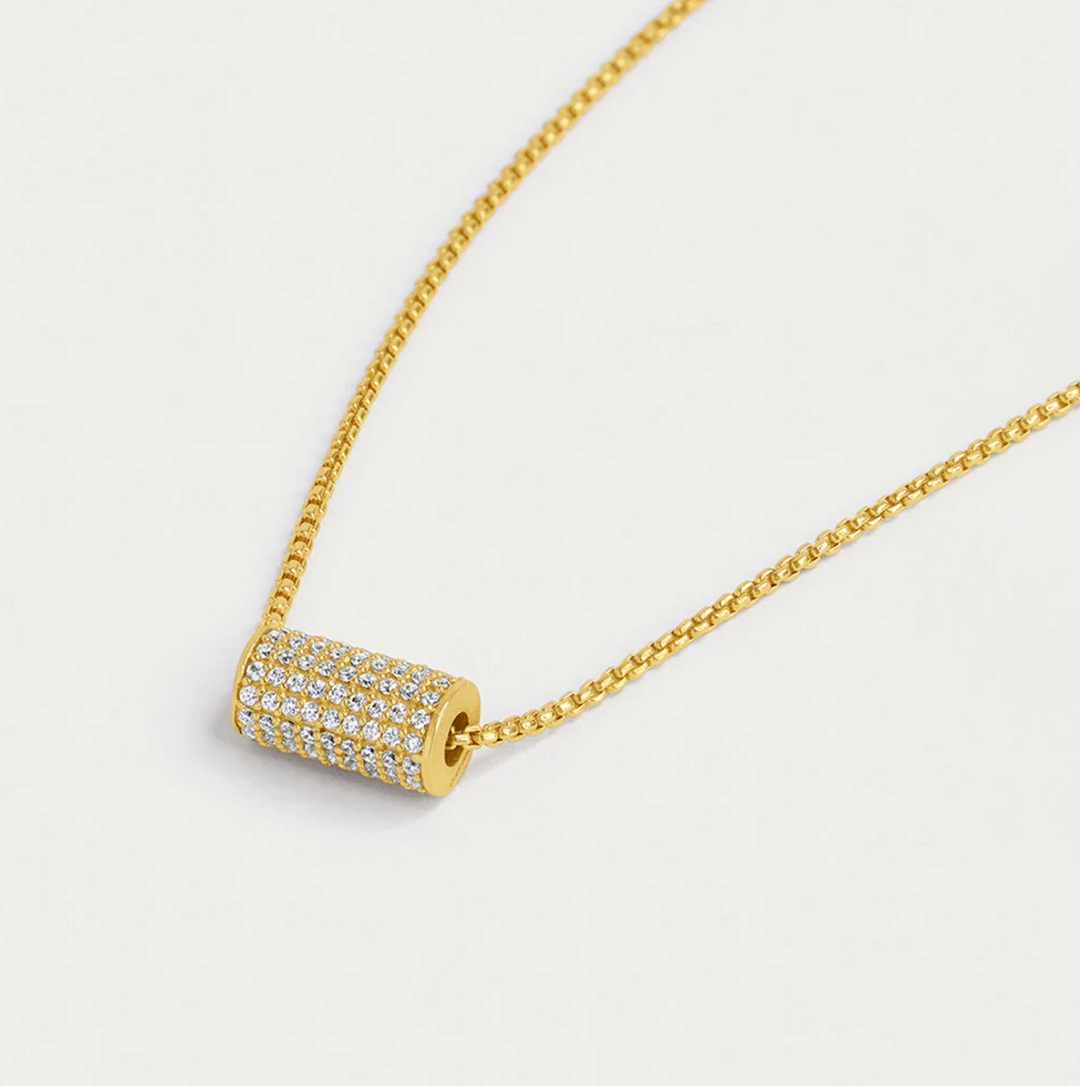 NECKLACE PETIT PAVE MINI TUBE #68869
