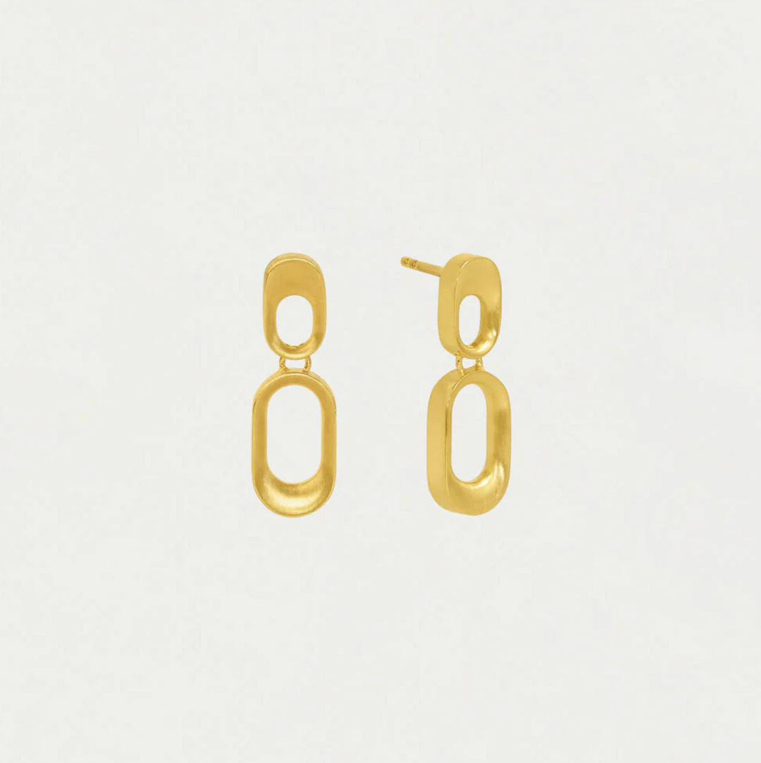 EARRINGS BLEECKER MINI DROP GOLD #75751