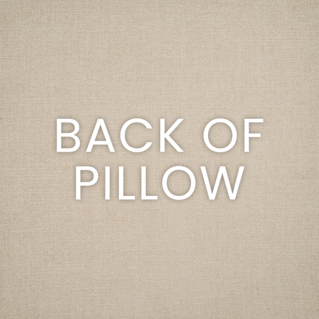 PILLOW FEATHER DOWN COLORED STIPES FUR 24X24