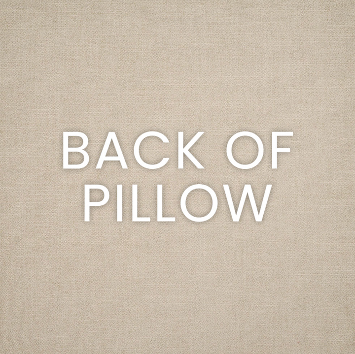 PILLOW FEATHER DOWN COLORED STIPES FUR 24X24