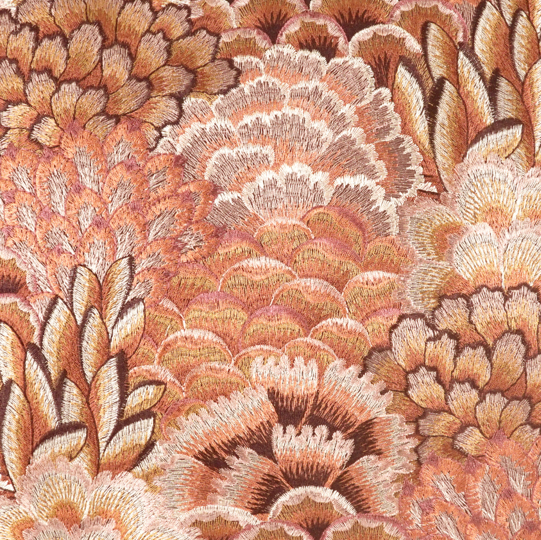 PILLOW FEATHER DOWN SORBET FLOWERS 24X24