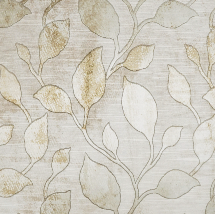 PILLOW FEATHER DOWN GOLD LEAVES 24X24